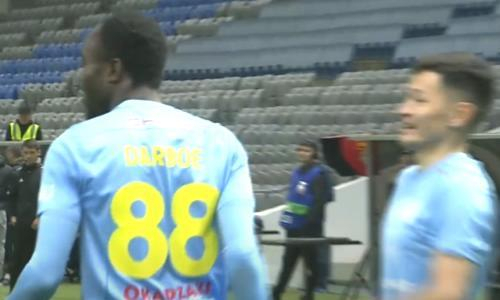 Видео второго гола Дарбо матча Кубка Казахстана «Астана» — «Кайсар»