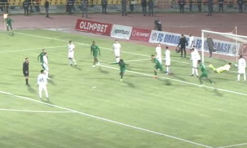 Видеообзор матча Кубка Казахстана «Ордабасы» — «Мактаарал» 1:2