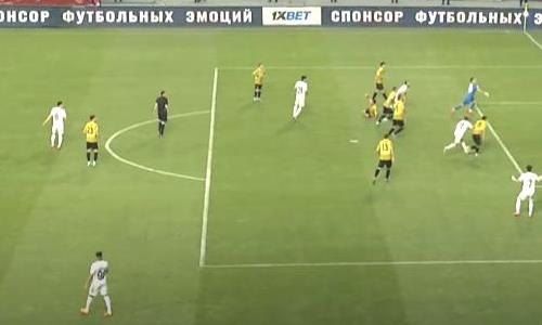 Видео гола Суюмбаева матча Премьер-Лиги «Кайрат» — «Ордабасы»