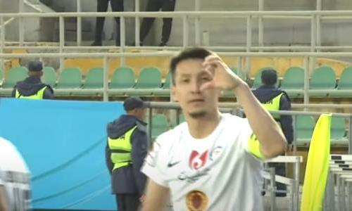 Видео гола Тагыбергена матча Премьер-Лиги «Кайрат» — «Ордабасы»