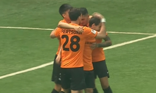 Видео гола Чогадзе матча Кубка Казахстана «Окжетпес» — «Шахтер»