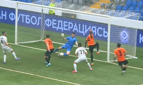 Видео гола Свиридова матча Кубка Казахстана «Окжетпес» — «Шахтер»