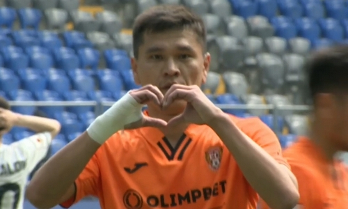 Видео гола с пенальти Таттыбаева матча Кубка Казахстана «Окжетпес» — «Шахтер»