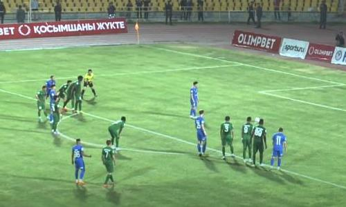 Видео гола Тагыбергена матча Кубка Казахстана «Мактаарал» — «Ордабасы»