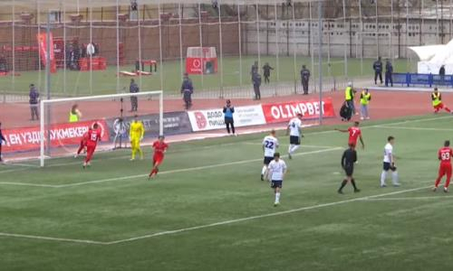 Видео второго гола Турлыбека матча Кубка Казахстана «Аксу» — «Тобол»