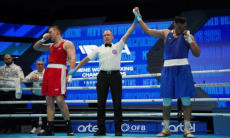 «Если Джалолов не возьмет золотую медаль, я сильно удивлюсь». В России поздравили Камшыбека Кункабаева и оценили его перспективы на ЧМ-2023