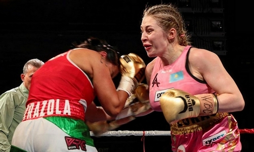 «Рекордсменка по неудачным попыткам». В Европе отреагировали на победу казахстанской красавицы в бою за титул