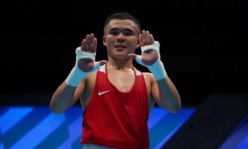 Автор первой победы Казахстана на ЧМ-2023 по боксу рассмешил чемпионку мира. Фото