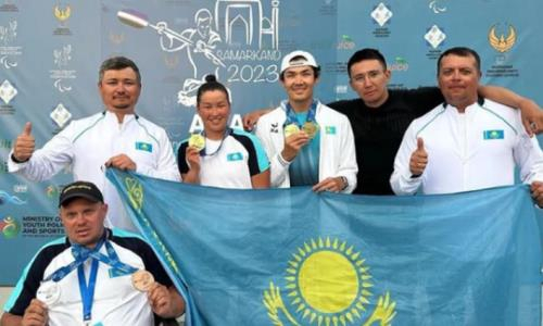 Десять медалей завоевали казахстанцы на чемпионате Азии по параканоэ в Самарканде