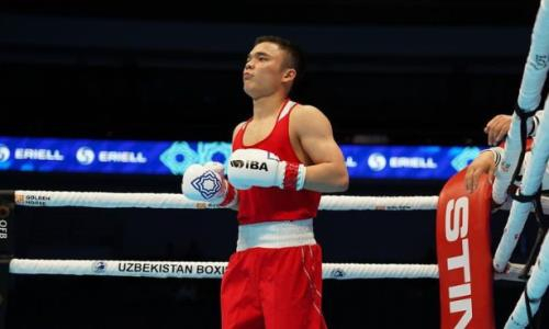 «Отправил ему голосовые». Казахстанский боксер получил подсказки от бывшего тренера перед боем на ЧМ-2023