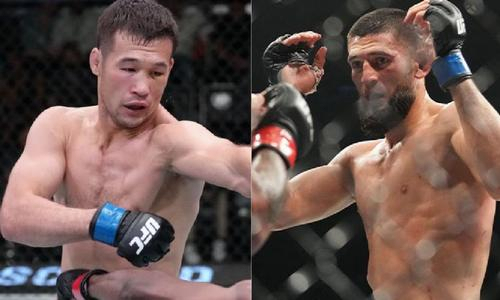 Казахстанский боец UFC выбрал Хамзата Чимаева фаворитом боя с Шавкатом Рахмоновым