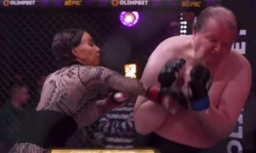 Елена Беркова избила и нокаутировала скандального участника «Дома-2» в ММА. Видео