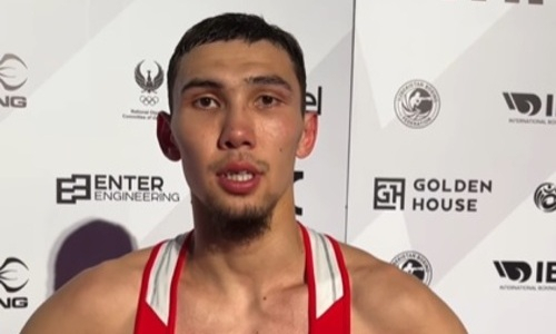 Казахстанский боксер сделал громкое заявление после победы на старте ЧМ-2023