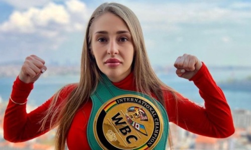 Самая сексуальная боксерша Казахстана взлетела в мировом рейтинге после выигранного титула
