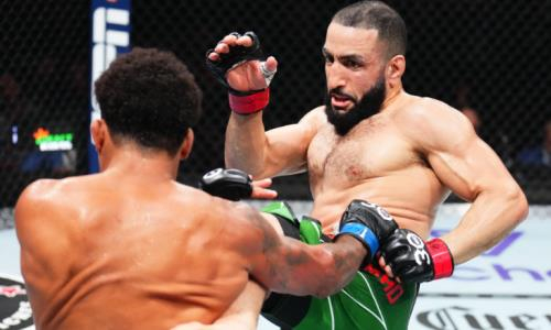 Видео полного боя Белал Мухаммад — Гилберт Бернс на UFC 288 с фиаско фаворита