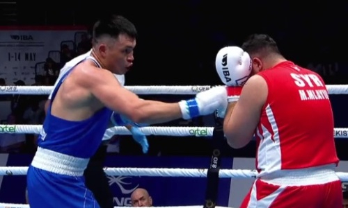 Видео доминирующей победы Камшыбека Кункабаева за выход в четвертьфинал ЧМ-2023