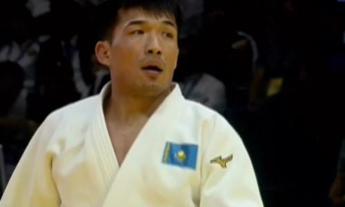 Казахстанский дзюдоист с досрочной победы стартовал на ЧМ-2023. Видео