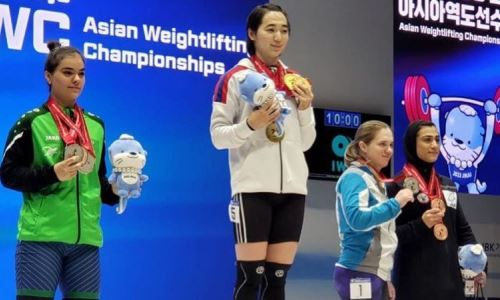 Казахстан выиграл ещё две медали на ЧА-2023 по тяжелой атлетике