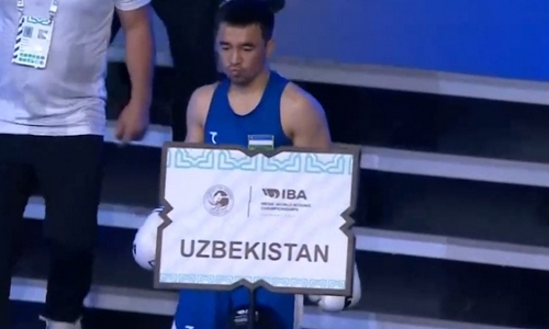 Олимпийский чемпион по боксу из Узбекистана не оставил шансов сопернику на ЧМ-2023 в Ташкенте