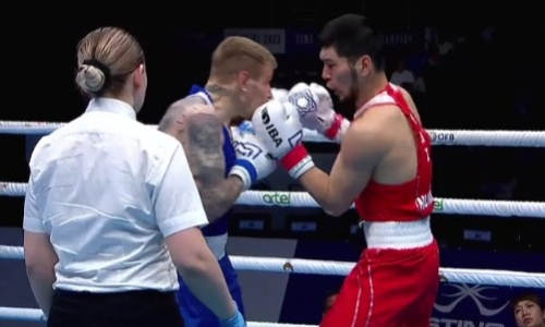 Видео боя, или Как чемпион мира из Казахстана вышел в четвертьфинал ЧМ-2023 по боксу