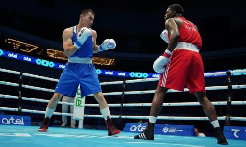 «Не давал шансов нашему боксеру». В Казахстане признали превосходство соперника на ЧМ-2023