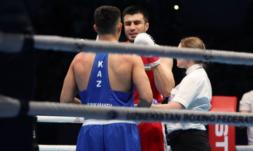 Кункабаев и Джалолов восхитили публику поведением после боя на ЧМ-2023 в Ташкенте. Видео