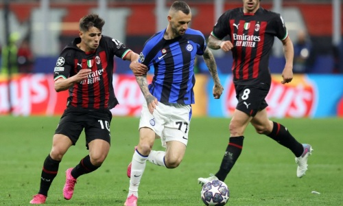 Два гола к 11-й минуте выявили победителя матча «Милан» — «Интер» в полуфинале Лиги Чемпионов