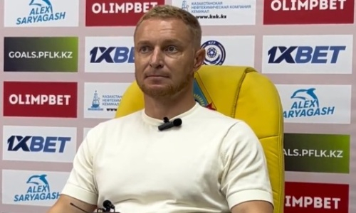«Не наш праздник». Карпович разобрал поражение «Актобе» от «Кайрата» и отметил игрока соперника в «бешеной» форме