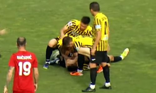 Бразильский форвард «Актобе» обратился к получившему страшную травму игроку «Кайрата»