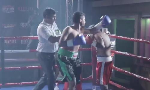 «Невероятный» боксерский бой с нокаутом за 11 секунд в Индии ошеломил фанатов. Видео