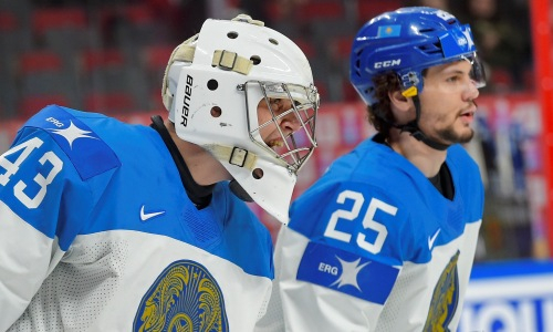 Прямая трансляция матча Казахстан — Словакия на ЧМ-2023 по хоккею