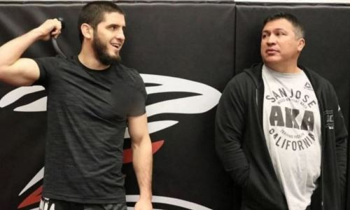 Тренер Махачева отреагировал на идею подраться с топовым бойцом из веса Рахмонова