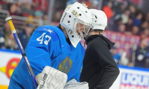 Назван лучший игрок сборной Казахстана в победном матче со Словакией на ЧМ-2023 по хоккею