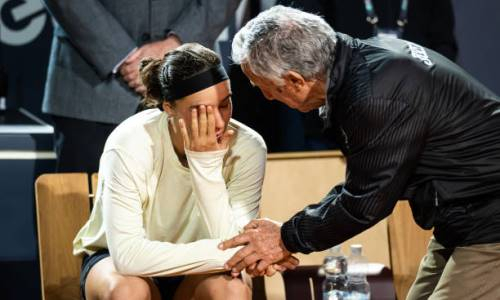 Соперницу Рыбакиной довели до слез в финале турнира в Риме. Видео