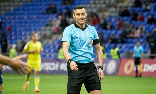 Определены судьи и инспектор на перенесенный матч «Астаны» в КПЛ