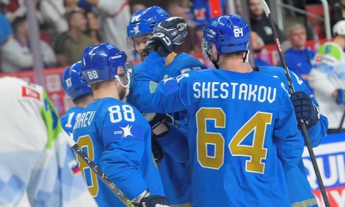 Назван лучший игрок сборной Казахстана в матче со Словенией на ЧМ-2023 по хоккею