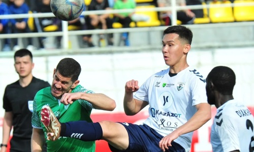 22-летний хавбек «Каспия» сыграл 50-й матч в КПЛ