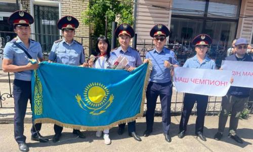 Казахстанский следователь стала чемпионом мира по джиу-джитсу в Бангкоке