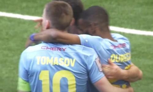 Видео гола Астанова матча Премьер-Лиги «Астана» — «Мактаарал»