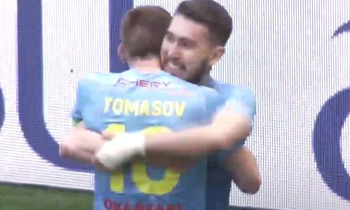 Видео гола Аймбетова матча Премьер-Лиги «Астана» — «Мактаарал»