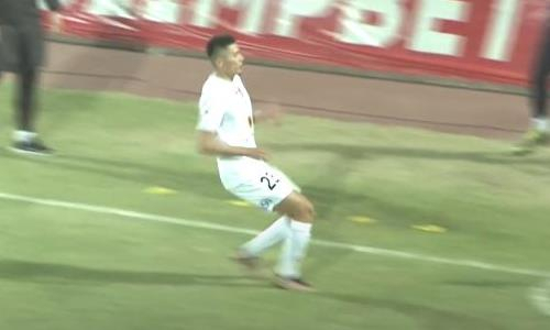 Видео гола Ерланова матча Премьер-Лиги «Ордабасы» — «Кайсар»