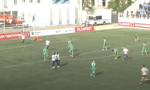 Видео гола Бриджидо матча Премьер-Лиги «Каспий» — «Атырау»