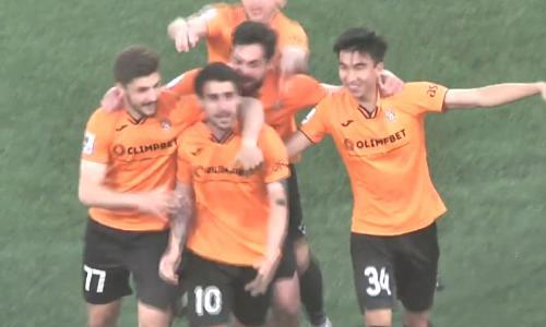 Видео гола Чогадзе матча Премьер-Лиги «Шахтер» — «Кызылжар»