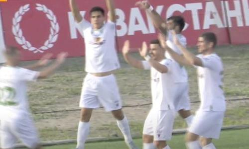 Видео гола Омиртаева матча Премьер-Лиги «Атырау» — «Шахтер»