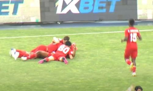 Видео гола Сантаны матча Премьер-Лиги «Кайрат» — «Актобе» 