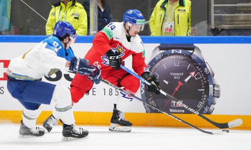 Фоторепортаж с матча ЧМ-2023 по хоккею Чехия — Казахстан 5:1