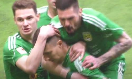 Видео гола Сергеева матча Кубка Казахстана «Тобол» — «Шахтер»