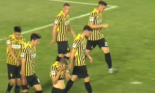 Видео автогола Шушеначева матча Кубка Казахстана «Кайрат» — «Атырау»