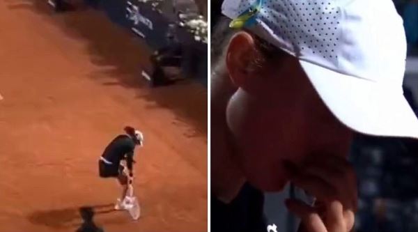 Первая ракетка мира не смогла сдержать эмоций из-за боли в матче с Еленой Рыбакиной