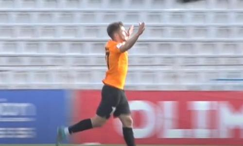 Видео гола Свиридова матча Премьер-Лиги «Шахтер» — «Аксу»